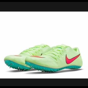 Nike Zoom Ja Fly 3 Green Running Unisex Athletic Spikes 865633-700